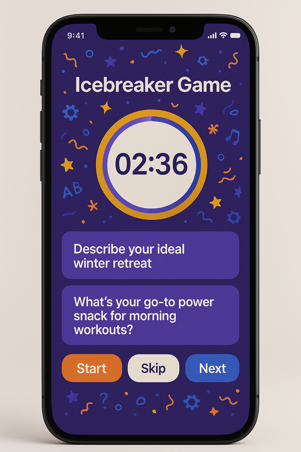 Icebreaker Game App